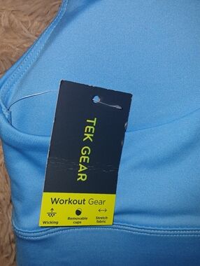 Tek Gear Light Blue Active Top - Work Out Ready